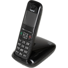 Радиотелефон Dect Gigaset AS690 SYS черный АОН
