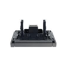 Розетка HDMI FP540 IEK FORTE&PIANO Сталь