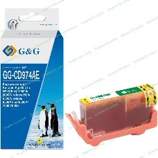 Картридж струйный G&G GG-CD974AE желтый (14.6 мл) для HP Officejet 6000/6500/6500A/7000/7500A