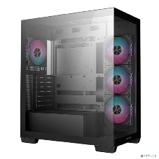 Компьютерный корпус Deepcool CG580 4F черный без БП ATX 6x120мм 3x140мм 2xUSB 3.0 audio bott PSU