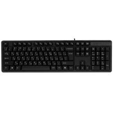Клавиатура проводная A4Tech KKS-3, USB, черный
