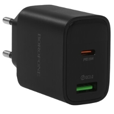 Сетевое зарядное устройство BOROFONE (6941991121357) BA99A СЗУ 1Type-C 3.0A PD 20W, белый