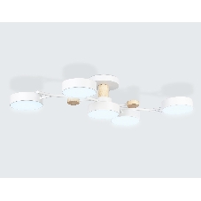 Светильник Ambrella light FL4834/5 WH белый 3000K-6400K 70W 830*400*160 (ПДУ ИК)