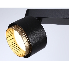 Светильник Ambrella light TN71288/2 BK/GD черный/золото GX53/2 max 12W 270*95*137