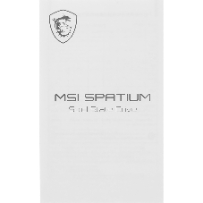 Накопитель SSD PCIE 5.0 NVME M.2 1Tb SPATIUM M560 1Tb MSI