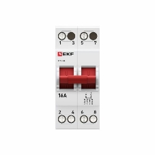 Переключатель трехпозиционный 2п 16А Basic EKF tps-2-16