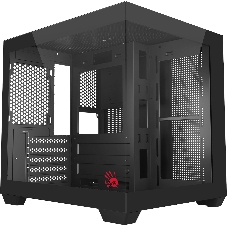 Компьютерный корпус Bloody CC-121 черный без БП mATX 7x120мм 1xUSB 2.0 1xUSB 3.0 audio