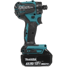 Дрель-шуруповерт Makita DDF083RFE, 18 В, 3 Ач, 40 Нм, бесщеточный