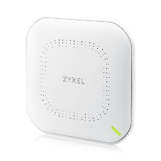 Точка доступа Zyxel NebulaFlex NWA90AX PRO, WiFi 6, 802.11a/b/g/n/ac/ax (2,4 и 5 ГГц), MU-MIMO, антенны 3x3, до 575+2400 Мбит/с, 1xLAN 2.5GE, PoE, защита от 4G/5G, БП в комплекте