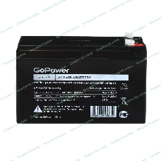 Аккумулятор свинцово-кислотный GoPower LA-1270/security 12V 7Ah клеммы T1/F1 (1/5)