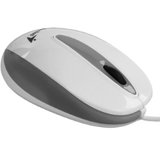 Мышь проводная Genius DX-Mini белый, 1000 dpi, USB, кнопки - 3