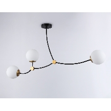 Светитльник Ambrella Light TR2568/3 BK/SB черный/бронза E27/3 max 60W 1130*150*540