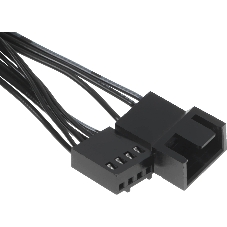 Вентилятор для корпуса Bloody CF-11 LCD ARGb 120х120x25 черный 4-pin 32дБ (упак.:1шт) (CF-11-ARGb120-BK) Ret