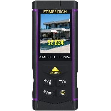 Рулетка Ermenrich 84652 лазерная PRO LR100, с камерой