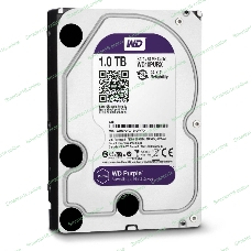 Жесткий диск Western Digital 1Tb Purple, SATA III 5400rpm, 64Mb 3.5