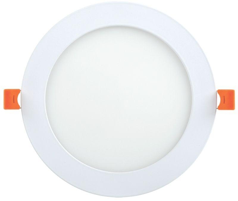 Светильник ДВО IEK LDVO0-1605-1-12-K02 1605 белый круг LED 12Вт 4000K IP20 алюм. корпус, диам 170 мм