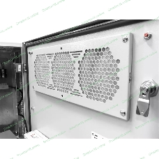 Шкаф уличный всепогодный укомплектованный настенный ЦМО ШТВ-Н-Т1-MC1, IP54, 18U, корпус: сталь, 900х600х530 мм (ВхШхГ), серый