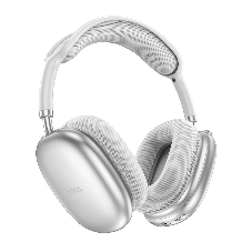 Беспроводные/проводные наушники Hoco W35 Air Triumph серебристый, полноразмерные, Bluetooth + проводной, до 45 ч