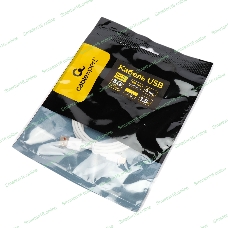 Кабель USB2.0 Cablexpert CC-USB2-AMCM-66W-1.8M-W, AM/Type-C, 6A, 66Вт, QC3.0, 1.8м, медь, белый, пакет