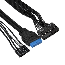 Компьютерный корпус Miditower ExeGate XP-340U-UNS500 (ATX, БП UNS500 с вент. 12см, 1хUSB/2хUSB 3.0, аудио)
