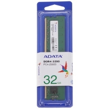 Оперативная память ADATA, DDR4, 32GB (1x32 GB), 3200 MHz, CL22, DIMM