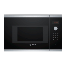 Встраиваемая микроволновая печь Bosch BFL523MS0 20л. 800Вт нержавеющая сталь/черный