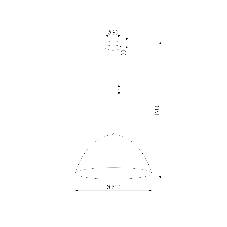 974 / подвесной светильник / Faro