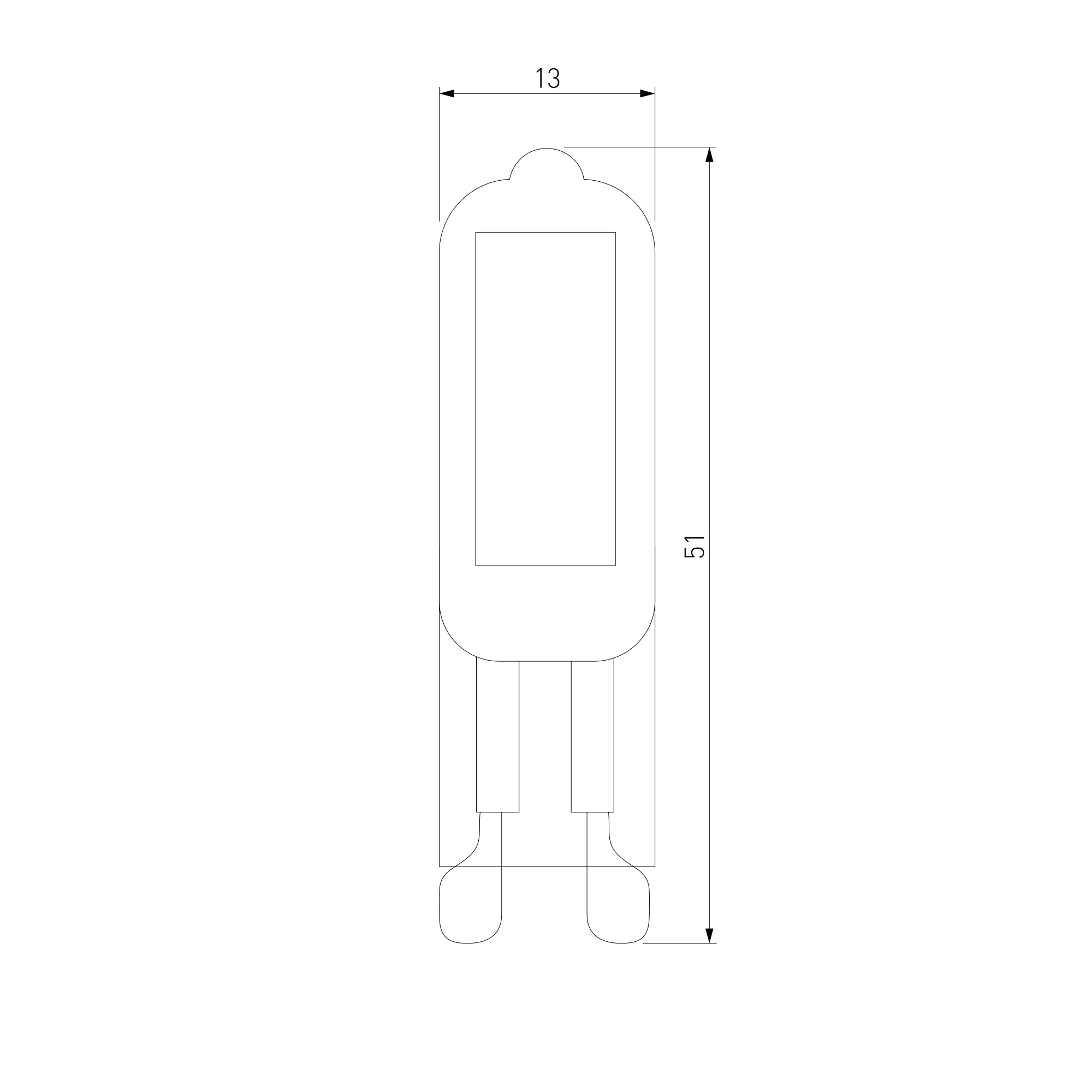 BLG417 / Светодиодная лампа G4 LED 3W 220V 4200K