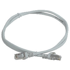 Коммутационный шнур ITK PC01-C5EF-2M (патч-корд), cat.5e FTP, 2м, серый