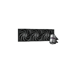 Система охлаждения Water Cooling System PCCooler DE360 Pro BK (300W, 360мм, Black, ARGB Pump, Fans: 3x120мм, 86.73CFM, 32dBA, 2200RPM/Pump height 57мм, 28dBA, 3200RPM, Rad thickness 27мм/S: 1851, 1700, 1200, 115X, AM5, AM4, AM3)
