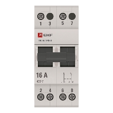 Переключатель трехпозиционный 2п 16А Basic EKF tps-2-16