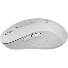 Мышь беспроводная Logitech Signature M650 L белый, 4000 dpi, радиоканал, Bluetooth, USB, кнопки - 5