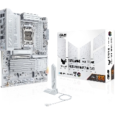 Материнская плата ASUS TUF GAMING X870-PRO WIFI7 W NEO, AM5, AMD X870, 4xDDR5, 2xSATA, 4xM.2, 1xPCIe 5.0 x16, 1xPCIe 4.0 x16, 1xHDMI, 1x5Gb LAN, Wi-Fi 7, Bluetooth 5.4, 2xUSB-C 40Gbps (USB4 / Gen3x2), 3xUSB-A 10Gbps, 4xUSB-A 5Gbps, 1xUSB-A 2.0, 3x3.5 мм, 7.1, ATX