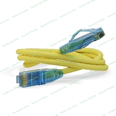 Патч-корд Hyperline PC-LPM-UTP-RJ45-RJ45-C6-2M-LSZH-YL Патч-корд U/UTP, Cat.6, LSZH, 2 м, желтый