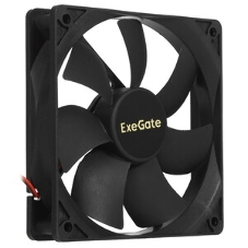 Вентилятор для корпуса ExeGate EX12025S2P-24 черный, 120 мм, 2100 об/мин, 34.2 дБ, 2 pin