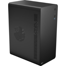 Компьютерный корпус Aerocool / Formula CS-110-S-BK-v1 (mATX, 0.7мм, USB 3.0 x1, USB 2.0 x2, 1x 8см Black Fan)