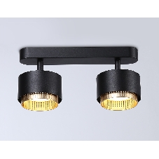Светильник Ambrella light TN71288/2 BK/GD черный/золото GX53/2 max 12W 270*95*137