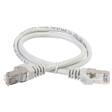 Коммутационный шнур ITK PC01-C5EF-2M (патч-корд), cat.5e FTP, 2м, серый
