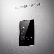 Отдельностоящий Холодильник Kuppersberg RFCN 2017 X, High-Tech, ВхШхГ 199х59.5х63 см, объем 370 (264+106) л, Total No Frost, инверторный компрессор, LED дисплей, LED освещение, супер охлаждение, супер заморозка, режим 