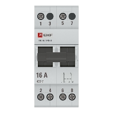Переключатель трехпозиционный 2п 16А Basic EKF tps-2-16