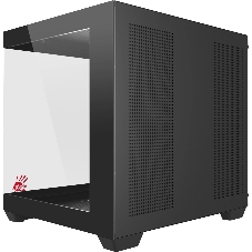 Компьютерный корпус Bloody CC-121 черный без БП mATX 7x120мм 1xUSB 2.0 1xUSB 3.0 audio