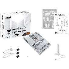 Материнская плата ASUS TUF GAMING X870-PRO WIFI7 W NEO, AM5, AMD X870, 4xDDR5, 2xSATA, 4xM.2, 1xPCIe 5.0 x16, 1xPCIe 4.0 x16, 1xHDMI, 1x5Gb LAN, Wi-Fi 7, Bluetooth 5.4, 2xUSB-C 40Gbps (USB4 / Gen3x2), 3xUSB-A 10Gbps, 4xUSB-A 5Gbps, 1xUSB-A 2.0, 3x3.5 мм, 7.1, ATX
