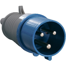 Вилка эл. каб. 32А 2P+PE 220В IP44 ССИ-023 IEK PSR01-032-3