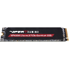 Накопитель SSD Patriot Viper VP4300 Lite, 1Tb, PCIe 4.0 x4, M.2 2280, NVMe, R/W 7400/6400, с радиатором