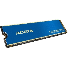 Накопитель SSD ADATA LEGEND 710, 512Gb, PCIe 3.0 x4, M.2 2280, NVMe, R/W 2400/1600, с радиатором