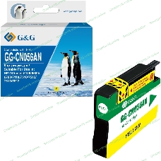 Картридж струйный G&G GG-CN056AN желтый (14 мл) для HP Officejet 6100/6600/6700/7110/7510/7610/7612
