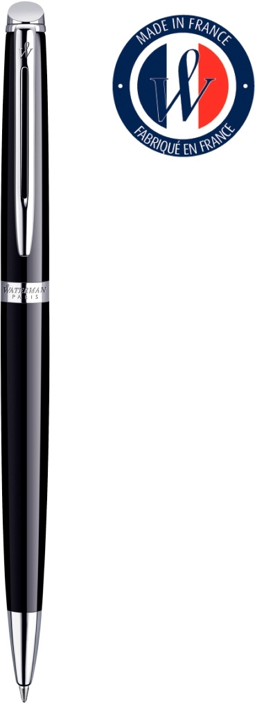 Ручка шариковая Waterman Hemisphere (CWS0920570) Mars Black CT M, синие чернила, подарочная коробка