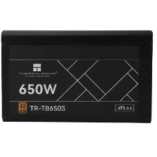Блок питания Thermalright TR-TB650S 650W 80 PLUS Bronze, (ATX, 3, Non-modular, 1x24(20+4)pin 550мм, 1xCPU*2 8(4+4)pin 600+150мм, 1xPCIe*2 8(6+2)pin 500+150мм, 1xSATA*3+MOLEX4pin*1 400+150+150+150мм, 1xSATA*2+MOLEX4pin*2 400+150+150+150мм, Active, 120x120мм, 150x140x86мм, APFC, )
