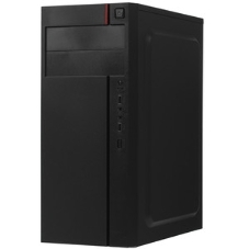 Компьютерный корпус Miditower ExeGate AA-440-AA400 (ATX, AA400 8 см, 2*USB, аудио)