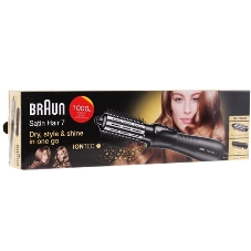 Фен-щетка Braun AS-720 MN черный, 700 Вт, 38 мм